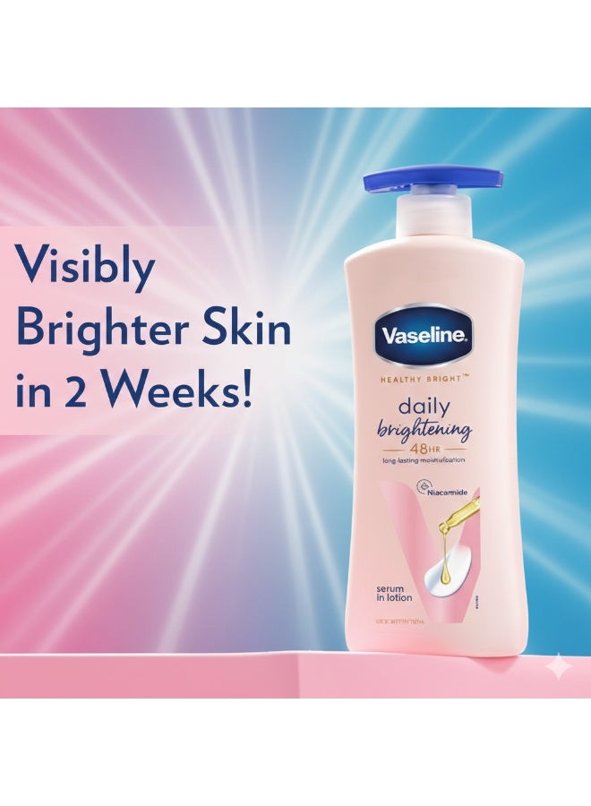 Vaseline Essential Even Tone Daily Brightening Body Lotion 400ml - Image 2
